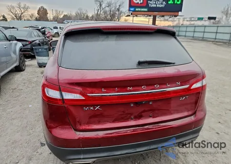 2017 Lincoln Mkx Reserve from USA, damaged, VIN 2LMPJ6LP1HBL19196